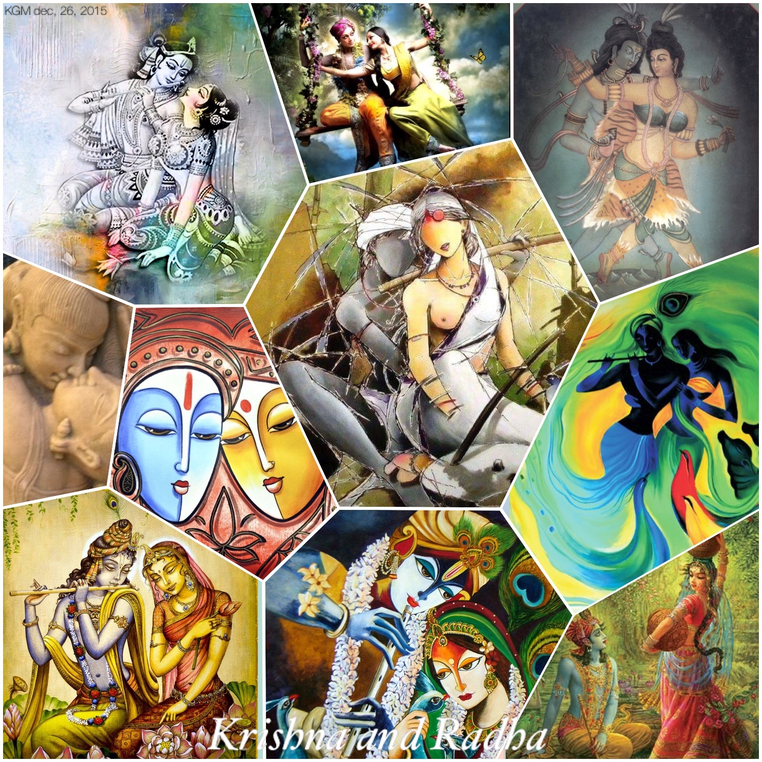 Krishna and Radha