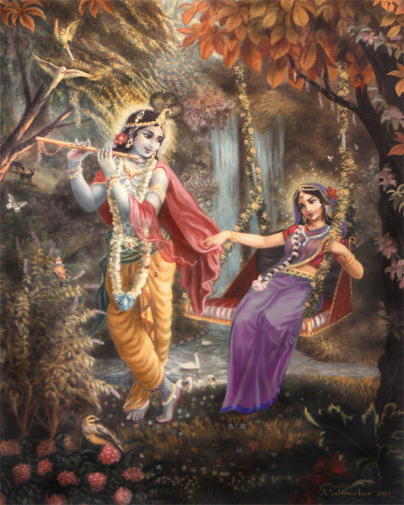 Krishna and Radha