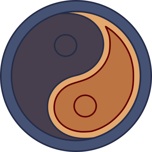 Roman Yin Yang Shield